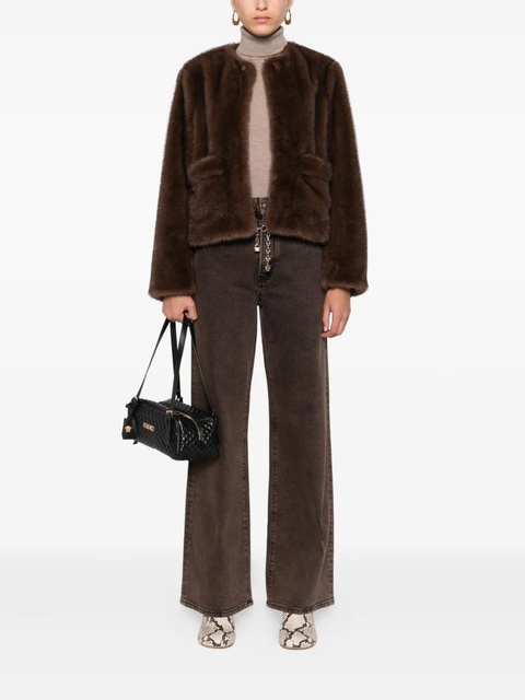 Maje chain-belt jeans - Brown - zdjęcie produktu nr 2