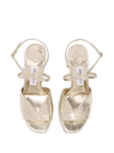 Jimmy Choo 125mm Karli platform sandals - Gold - zdjęcie produktu nr 2