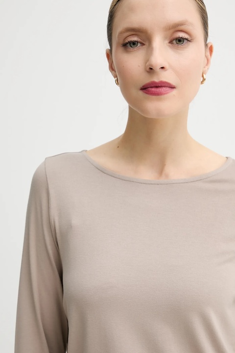 Marc O'Polo longsleeve kolor beżowy 511205252697 - zdjęcie produktu nr 2