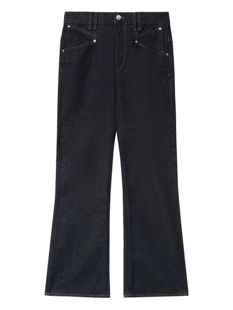 ISABEL MARANT Belvia pocket flared jeans - Blue - zdjęcie produktu nr 1