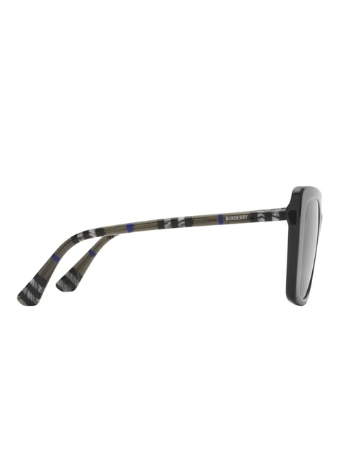 Burberry Eyewear oversized-frame sunglasses - Black - zdjęcie produktu nr 2