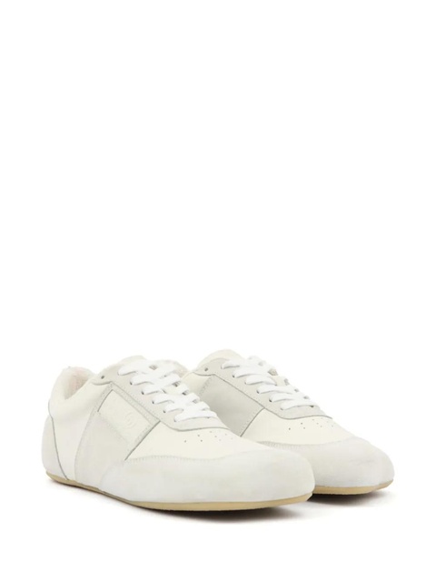 MM6 Maison Margiela leather sneakers - White - zdjęcie produktu nr 2