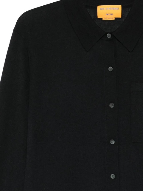 Guest In Residence cashmere shirt - Black - zdjęcie produktu nr 2