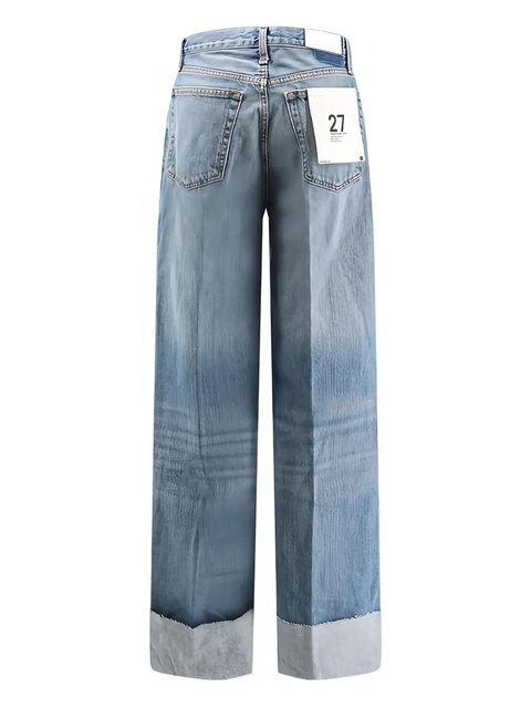 RE/DONE cuffed jeans - Blue - zdjęcie produktu nr 2