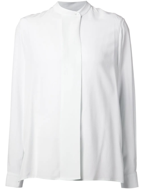The Row band collar blouse - Green - zdjęcie produktu nr 1