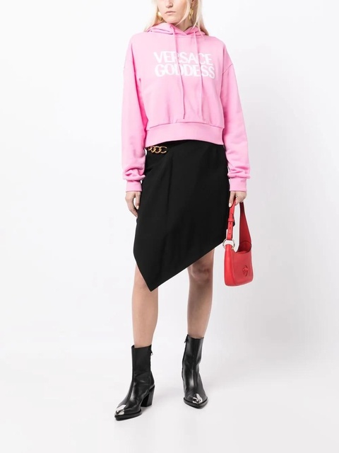 Versace Versace Goddess logo hoodie - Pink - zdjęcie produktu nr 2
