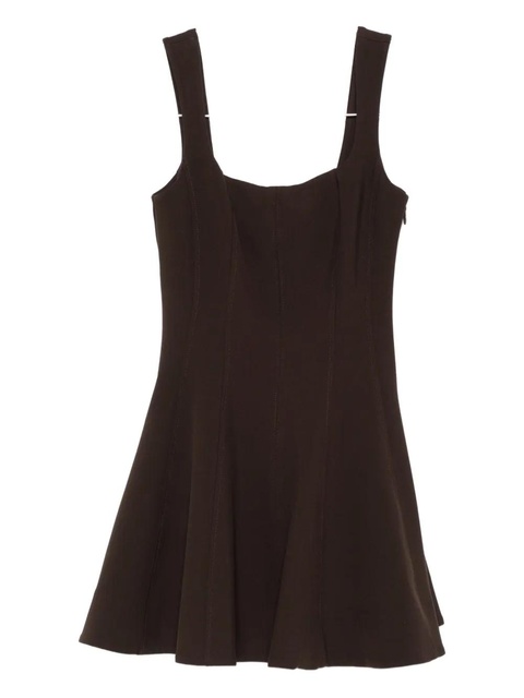 Simkhai square-neck mini dress - Brown - zdjęcie produktu nr 1