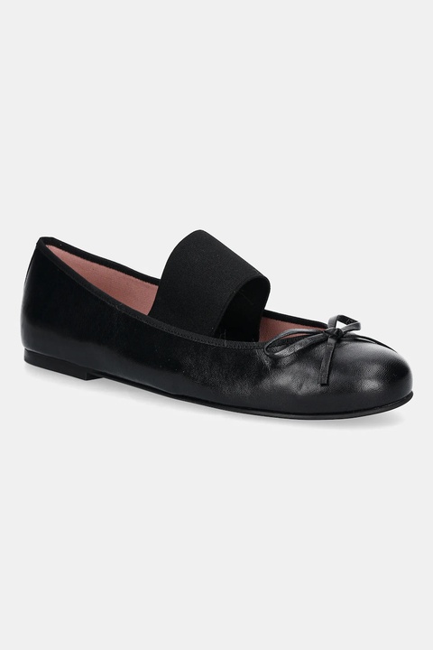 Pretty Ballerinas baleriny skórzane Rosario kolor czarny 52545_001 - zdjęcie produktu nr 1