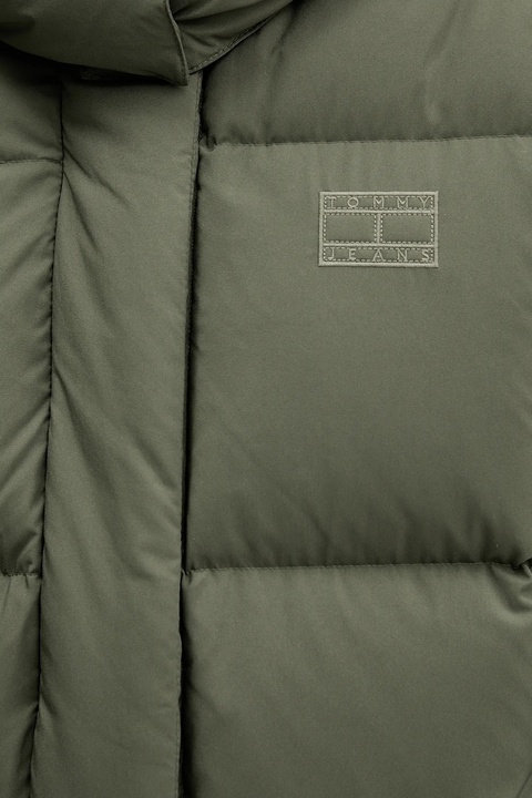 Tommy Jeans kurtka puchowa kolor zielony zimowa DW0DW21623 - zdjęcie produktu nr 2