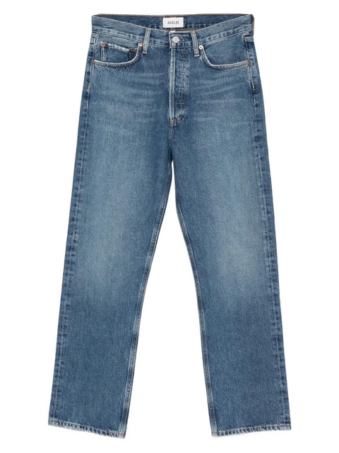AGOLDE whiskering-effect jeans - Blue - zdjęcie produktu nr 1