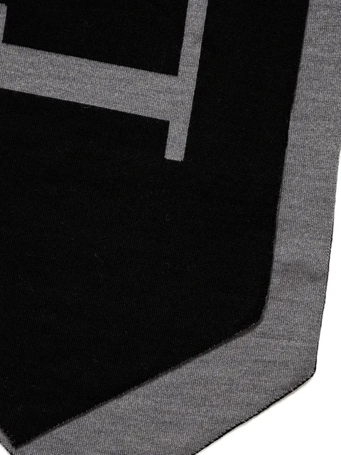 Lanvin logo-print scarf - Black - zdjęcie produktu nr 1