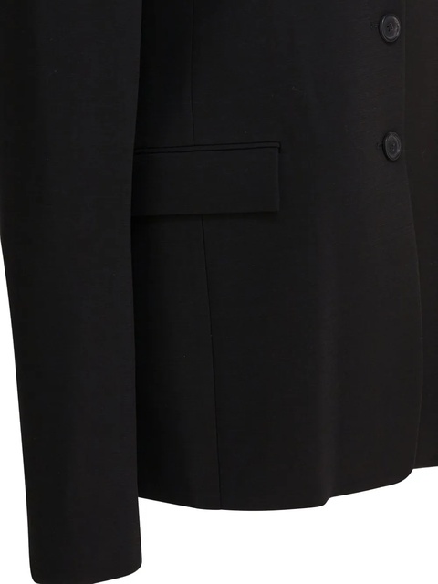 KHAITE button-front tailored jacket - Black - zdjęcie produktu nr 2