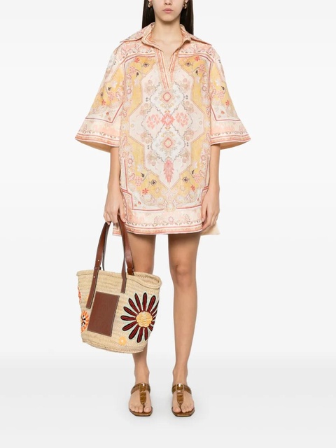 ZIMMERMANN Wylie mini dress - Yellow - zdjęcie produktu nr 2