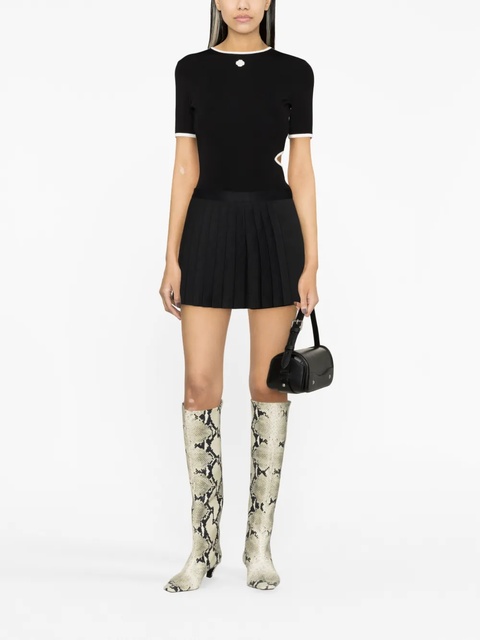Maje pleated skort - Black - zdjęcie produktu nr 2