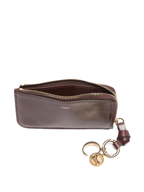 Chloé bow charm wallet - Brown - zdjęcie produktu nr 2