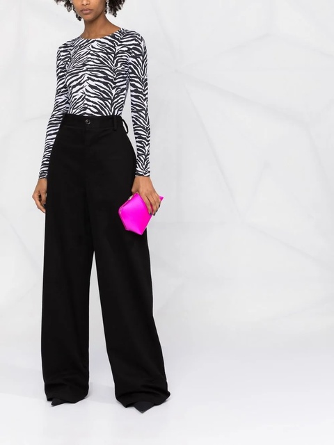 The Attico 8.30PM satin clutch bag - Pink - zdjęcie produktu nr 1