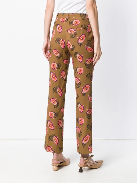 ETRO floral trousers - Brown - zdjęcie produktu nr 2