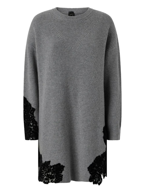 PINKO long sleeves wool dress - Grey - zdjęcie produktu nr 2