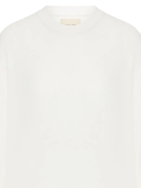 KHAITE wool crew-neck sweater - White - zdjęcie produktu nr 2