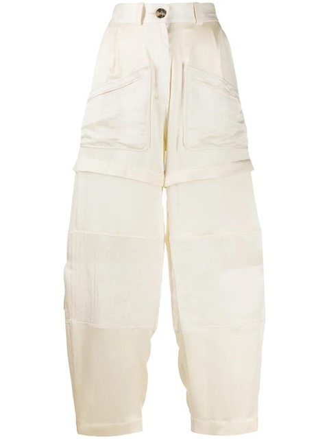 Lanvin wide-leg trousers - Neutrals - zdjęcie produktu nr 1