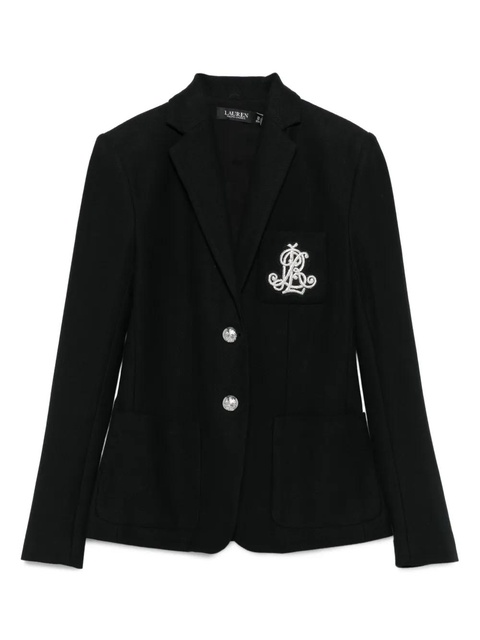 Lauren Ralph Lauren single-breasted lined blazer - Black - zdjęcie produktu nr 2