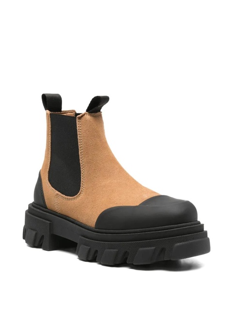 GANNI lug-sole chelsea boots - Brown - zdjęcie produktu nr 1