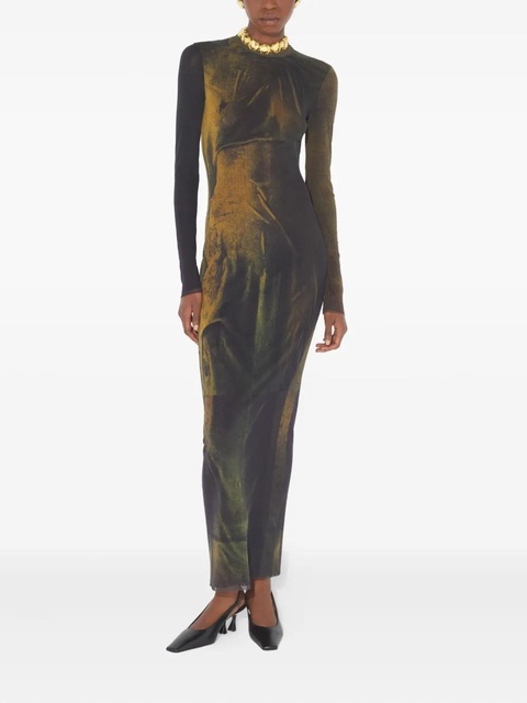 Jean Paul Gaultier The Acid Water printed maxi dress - Brown - zdjęcie produktu nr 1