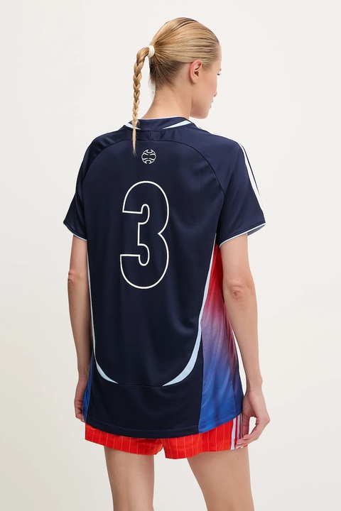 adidas Originals t-shirt Jersey damski kolor czerwony KD2271 - zdjęcie produktu nr 2