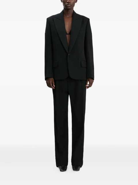 Victoria Beckham sculptural-sleeve jacket - Black - zdjęcie produktu nr 2