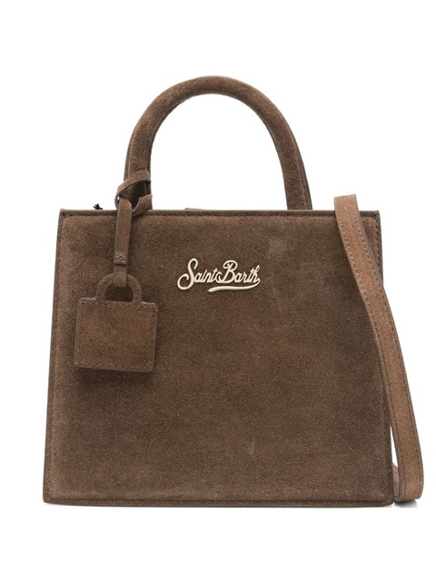 MC2 Saint Barth leather tote bag - Brown - zdjęcie produktu nr 1