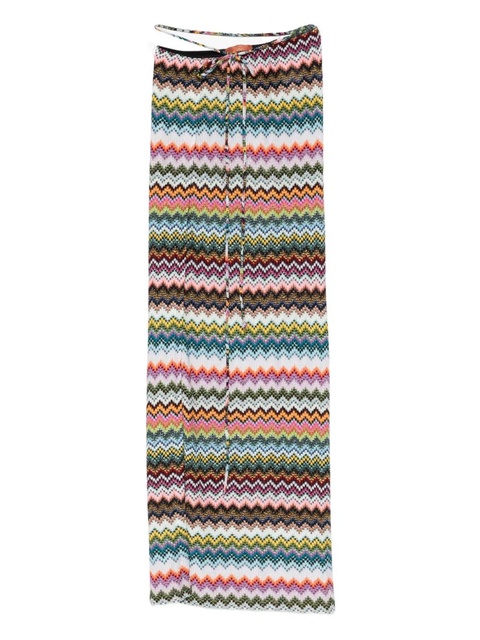 Missoni waist strap chevron skirt - Blue - zdjęcie produktu nr 1