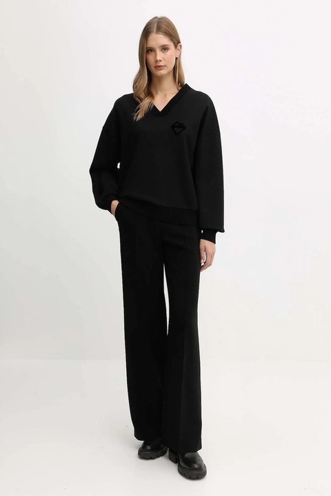 Iceberg bluza damska kolor czarny gładka E071 6331 - zdjęcie produktu nr 2