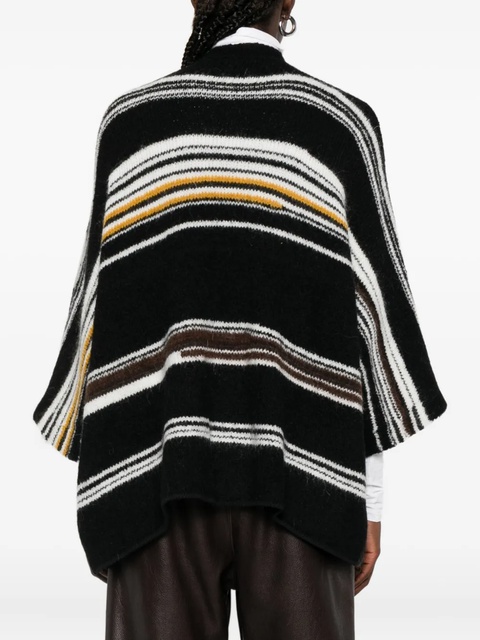 Missoni striped V-neck cardigan - Black - zdjęcie produktu nr 2