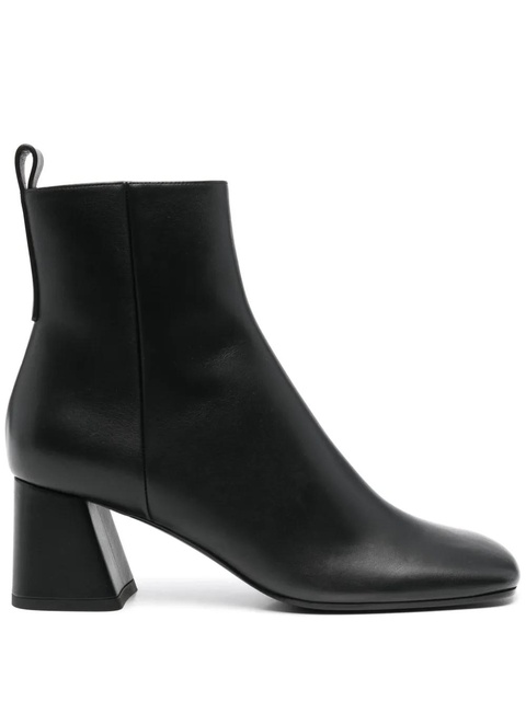 Lanvin 70mm leather ankle boots - Black - zdjęcie produktu nr 1