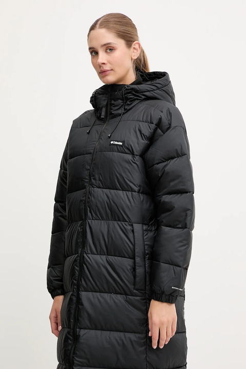 Columbia kurtka sportowa Pike Lake kolor czarny zimowa 2133543 - zdjęcie produktu nr 2