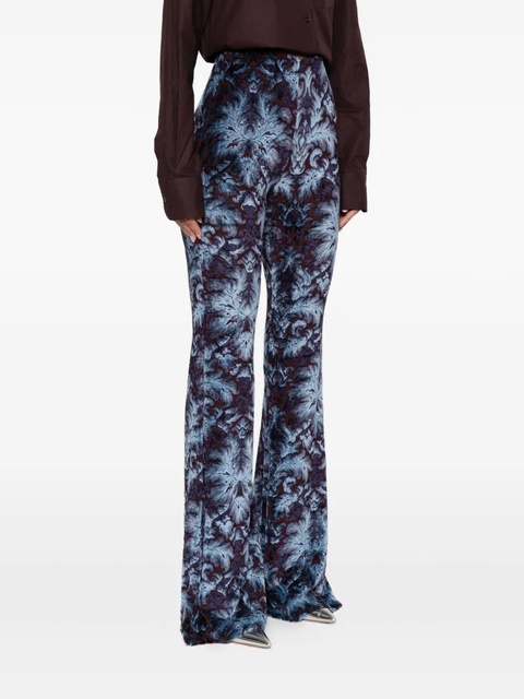 ETRO abstract-pattern trousers - Blue - zdjęcie produktu nr 2