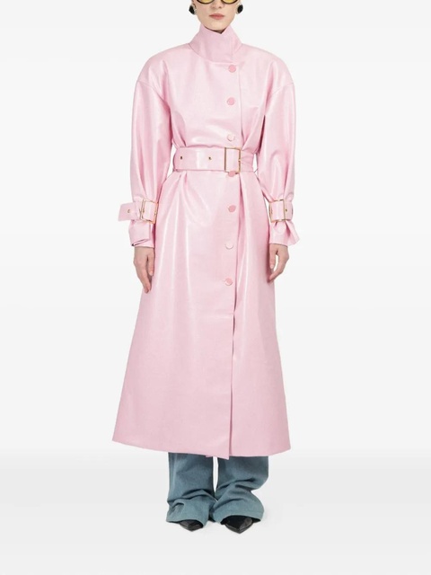 Rowen Rose belted trench coat - Pink - zdjęcie produktu nr 1