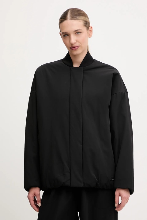 Calvin Klein Performance kurtka kolor czarny zimowa oversize LVGWF5J402 - zdjęcie produktu nr 1