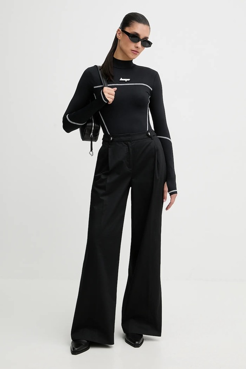 Hugo Blue body kolor czarny z półgolfem 50554265 - zdjęcie produktu nr 2