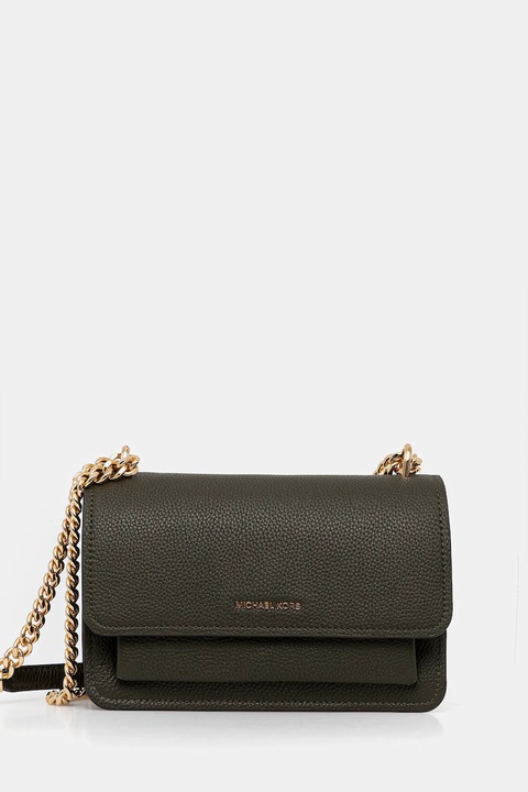 MICHAEL Michael Kors torebka skórzana kolor zielony 30T4GC7L3T - zdjęcie produktu nr 1