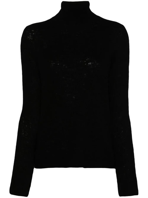 Jil Sander boiled wool sweater - Black - zdjęcie produktu nr 1