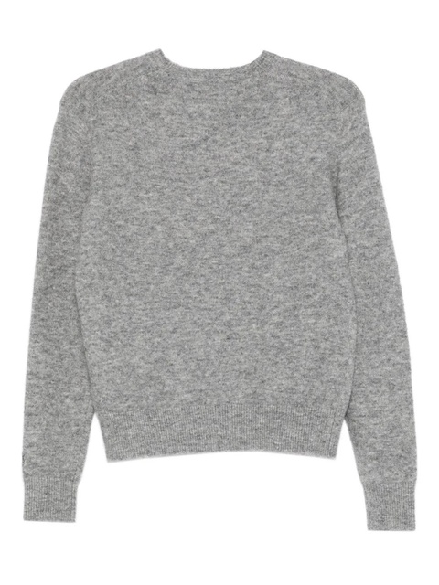 MC2 Saint Barth embellished crew neck sweater - Grey - zdjęcie produktu nr 1