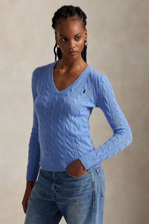 Polo Ralph Lauren sweter damski kolor niebieski 211971866 - zdjęcie produktu nr 1