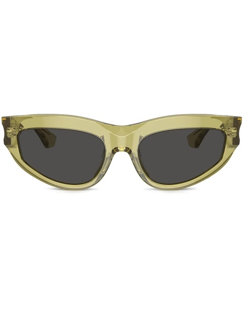 Burberry Eyewear transparent cat-eye sunglasses - Green - zdjęcie produktu nr 1