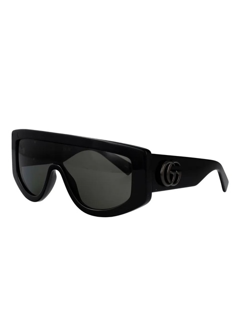 Gucci Eyewear Double G pilot-frame sunglasses - Black - zdjęcie produktu nr 2