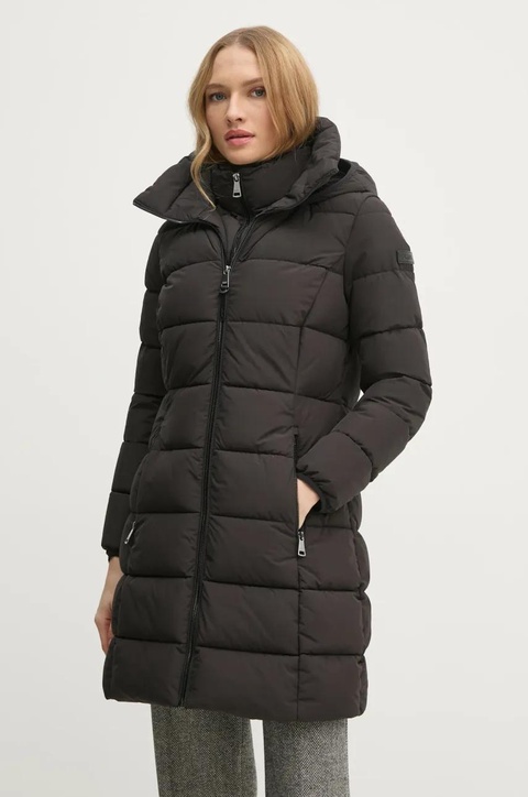 Dkny kurtka damska kolor czarny zimowa DLEMPU97 - zdjęcie produktu nr 2