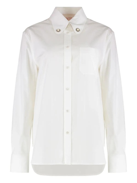 Valentino Garavani cotton poplin shirt - White - zdjęcie produktu nr 1