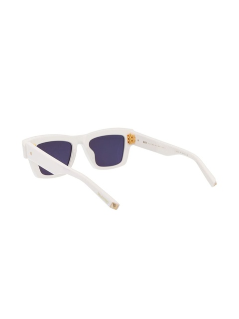 VALENTINO GARAVANI EYEWEAR VLS-106C-50 square-frame sunglasses - White - zdjęcie produktu nr 2