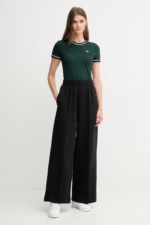 Lacoste t-shirt damski kolor zielony TF5289 - zdjęcie produktu nr 2