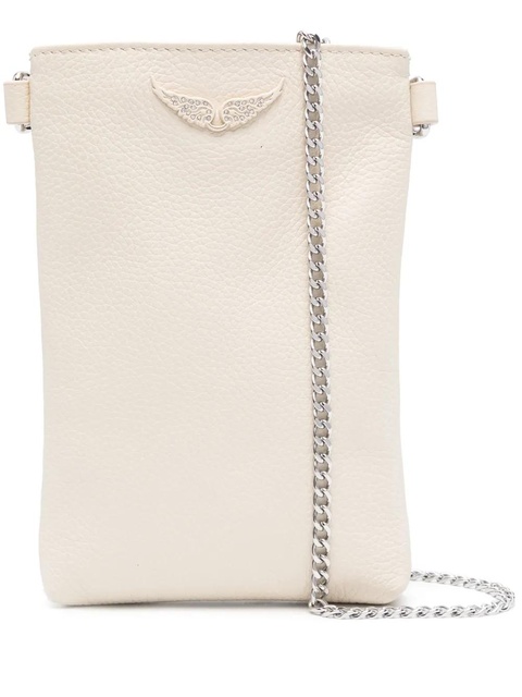 Zadig&Voltaire Rock leather phone pouch - Neutrals - zdjęcie produktu nr 1